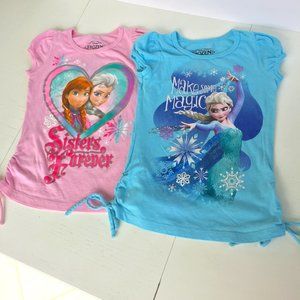 Disney's Frozen Girls short sleeve T-shirts  6